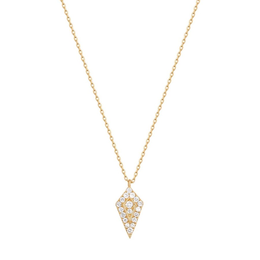 Threadless Ends RION x Buddha Jewelry | Rion X Buddha Jewelry Lark Necklace - Genuine Diamond