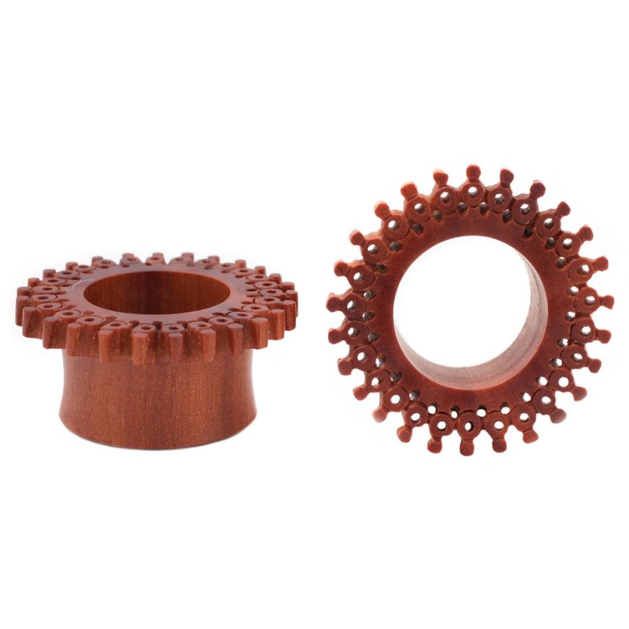 Threadless Ends Buddha Jewelry Organics | High On Fire Eyelets - Saba Wood