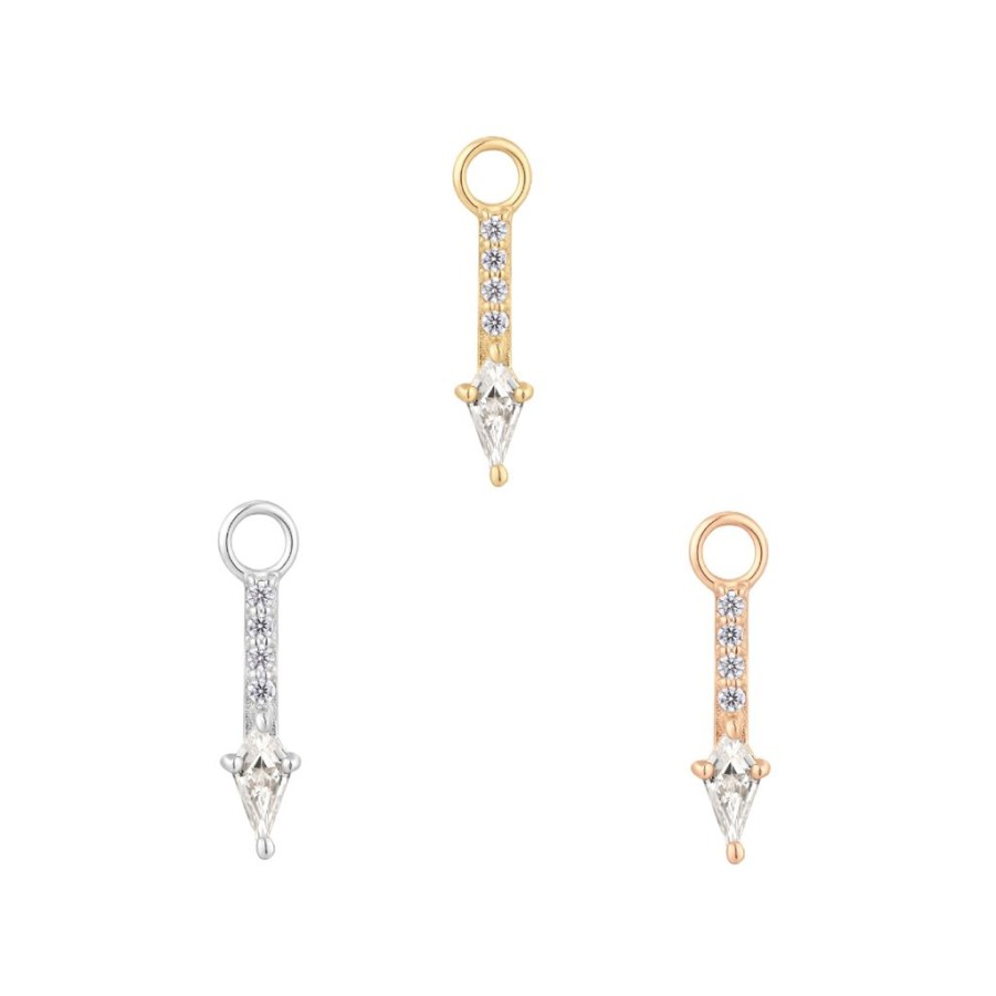 Chains + Charms Buddha Jewelry | Mercer - Cz - Gold Charm