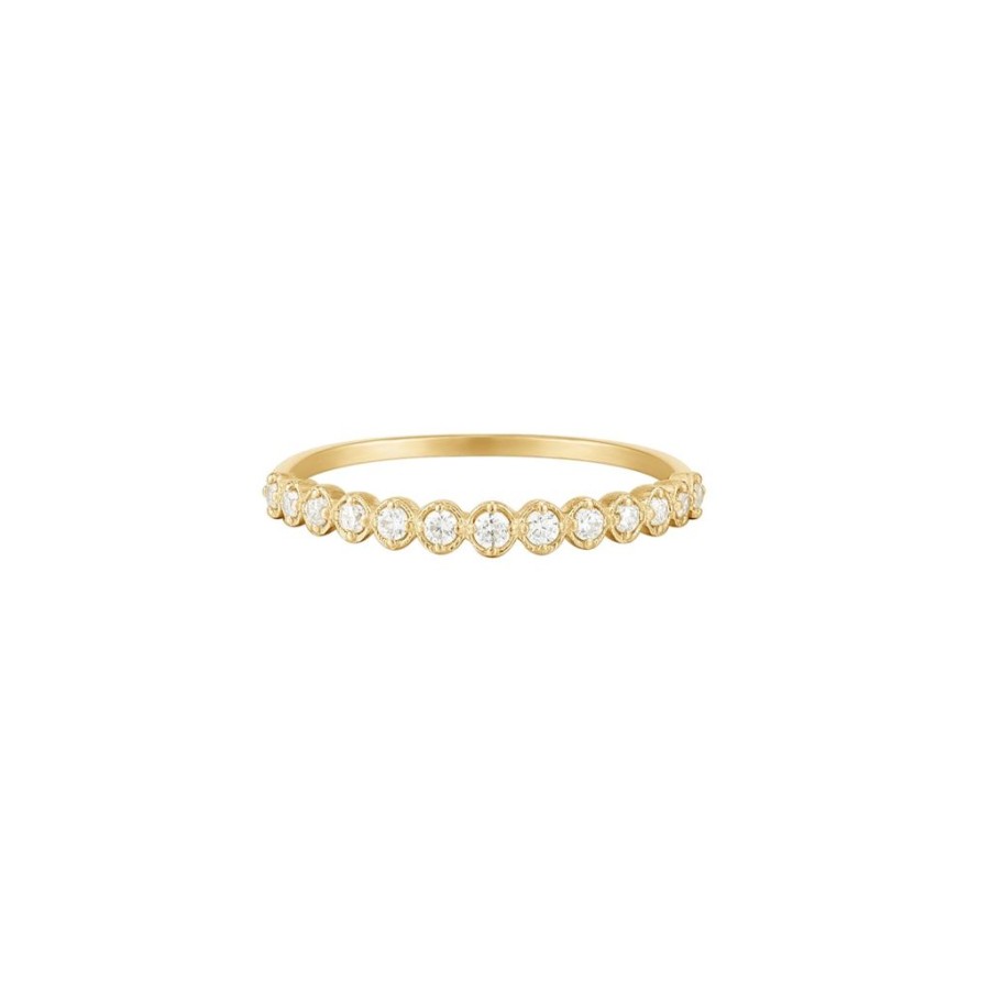 Threadless Ends RION x Buddha Jewelry | Rion X Buddha Jewelry Imogen Finger Ring - White Sapphire