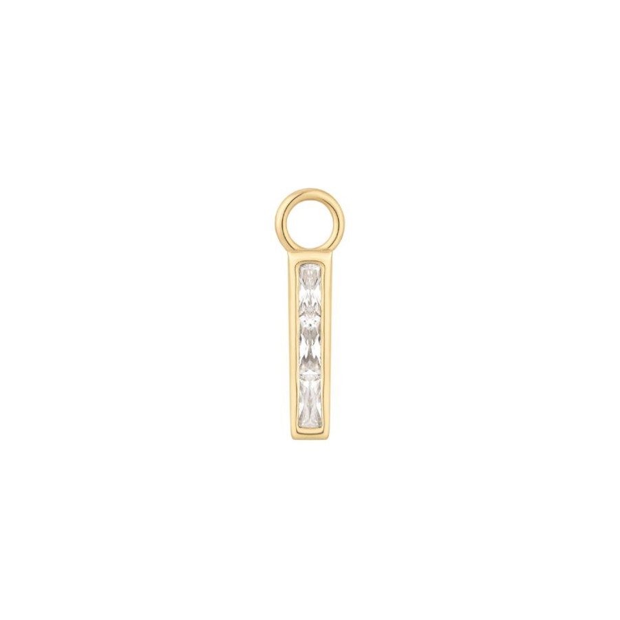 Chains + Charms Buddha Jewelry | Invitation - Cz - Gold Charm