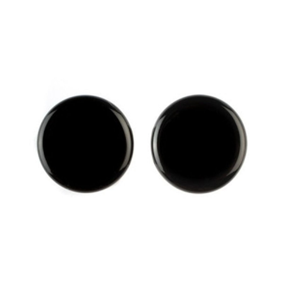 Plugs + Eyelets Buddha Jewelry Organics | Black Glass Plugs