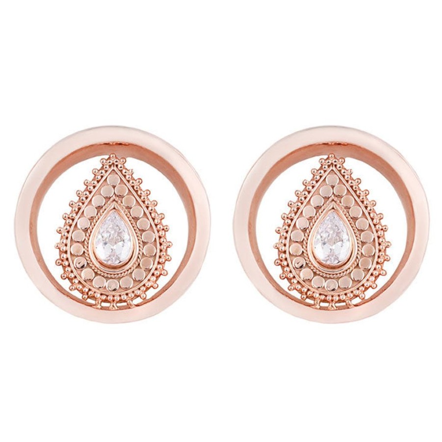 Plugs + Eyelets Buddha Jewelry Organics | Deity Round Plugs - Rose Gold