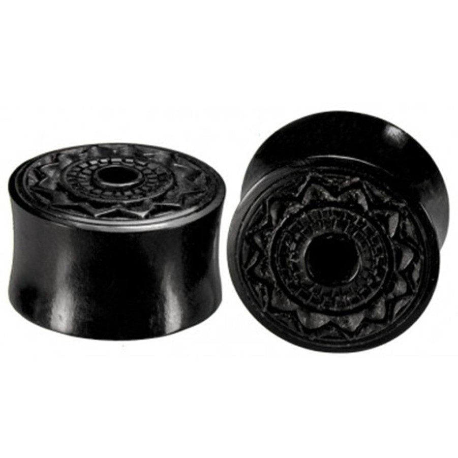 Plugs + Eyelets Buddha Jewelry Organics | Aztec Plugs - Arang Wood