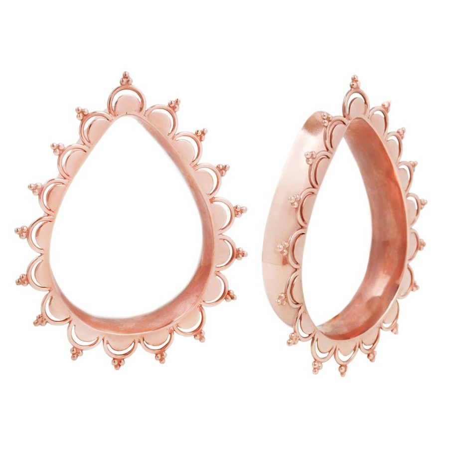 Plugs + Eyelets Buddha Jewelry | Anoora Eyelets - Rose Gold