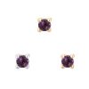 Threadless Ends Buddha Jewelry | Amethyst Prong - Threadless End