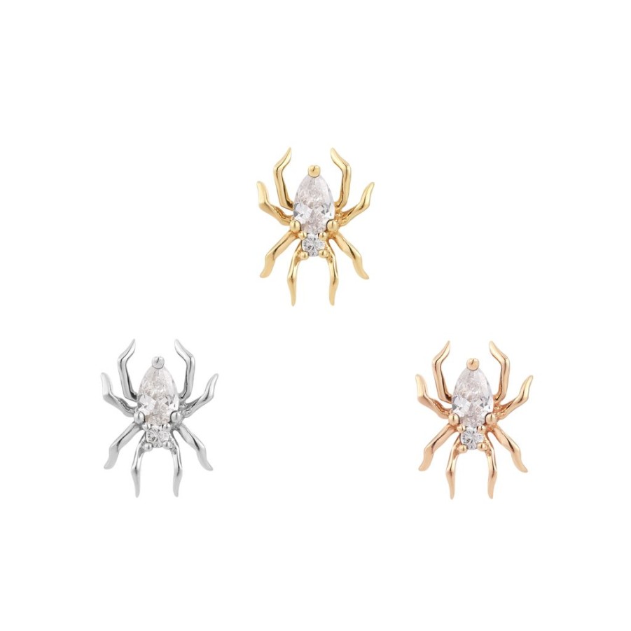 Threadless Ends Buddha Jewelry | Arachne - Cz - Threadless End